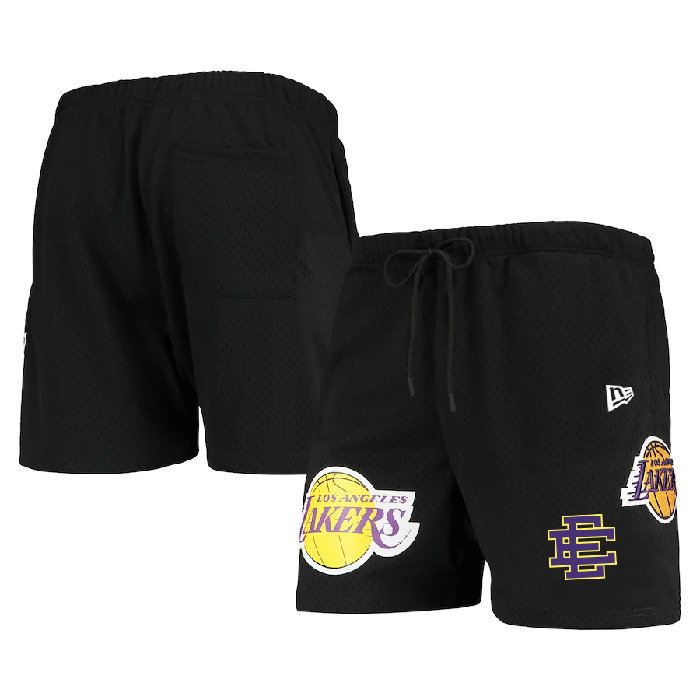 Men's Los Angeles Lakers Black Shorts