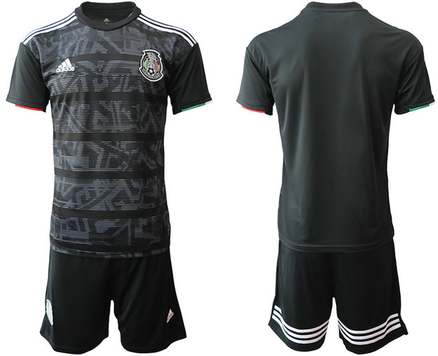 Men's Mexico Blank home Jersey