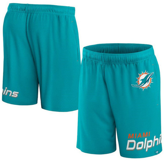 Men's Miami Dolphins Aqua Shorts