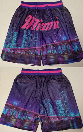 Men's Miami Heat 2022 23 Shorts 
