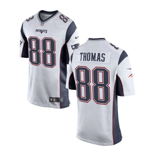 Men's New England Patriots #88 Demaryius Thomas Vapor Limited White Jersey
