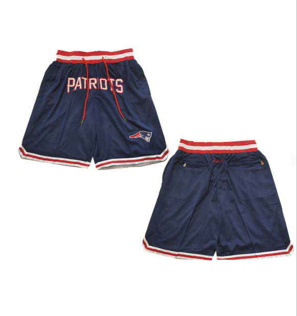 Men's New England Patriots Navy Shorts 