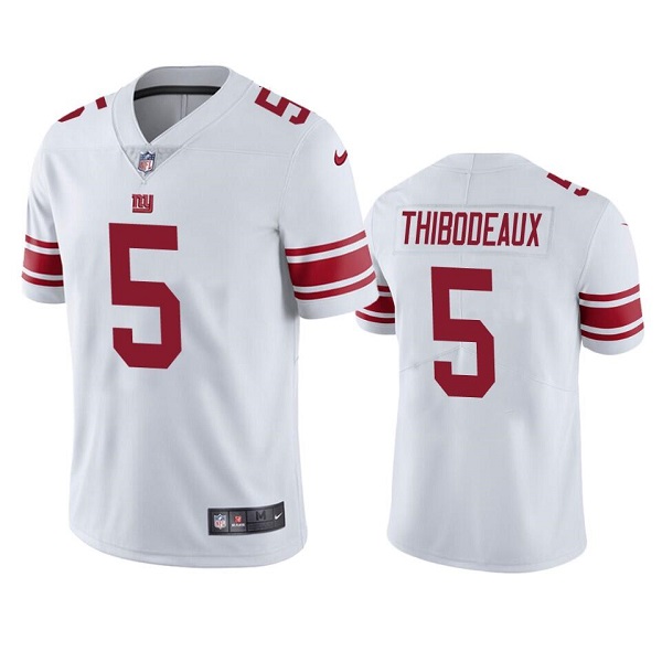 Men's New York Giants #5 Kayvon Thibodeaux White Vapor Untouchable Limited Stitched Jersey