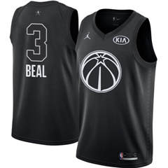 Men's Nike Washington Wizards #3 Bradley Beal Black NBA Jordan Swingman 2018 All-Star Game Jersey