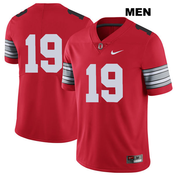 Men's Ohio State Buckeyes #19 Chris Olave 2018 Spring Game College Football Jersey Without Name