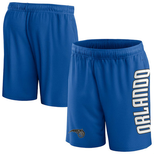 Men's Orlando Magic Blue Post Up Mesh Shorts