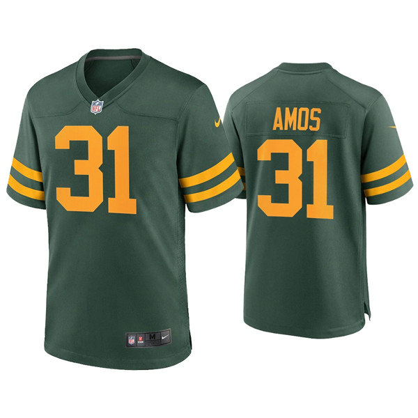 Men's Packers #31 Adrian Amos Alternate Limited Green Jersey