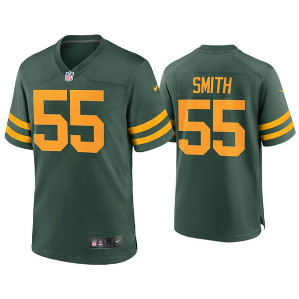 Men's Packers #55 Za'Darius Smith Alternate Limited Green Jersey