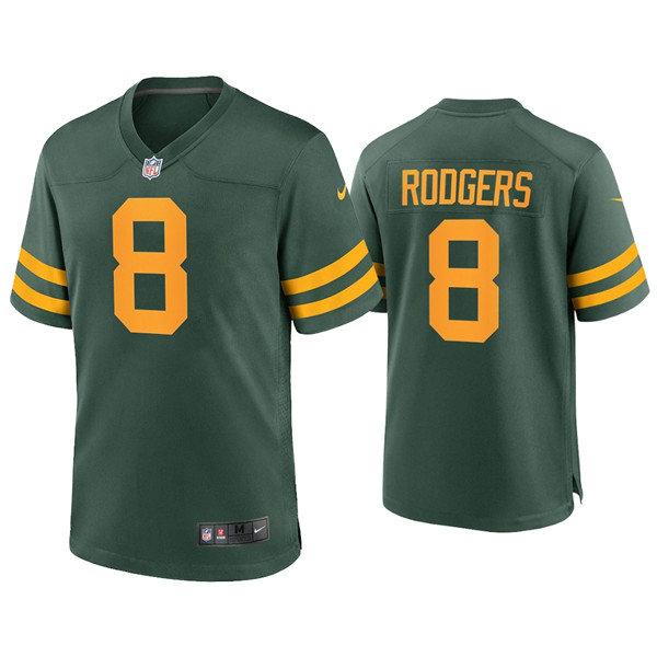 Men's Packers #8 Amari Rodgers Alternate Limited Green Jersey