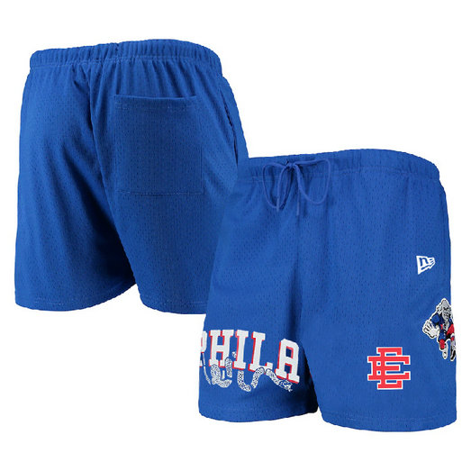 Men's Philadelphia 76ers Pro Royal Shorts 001