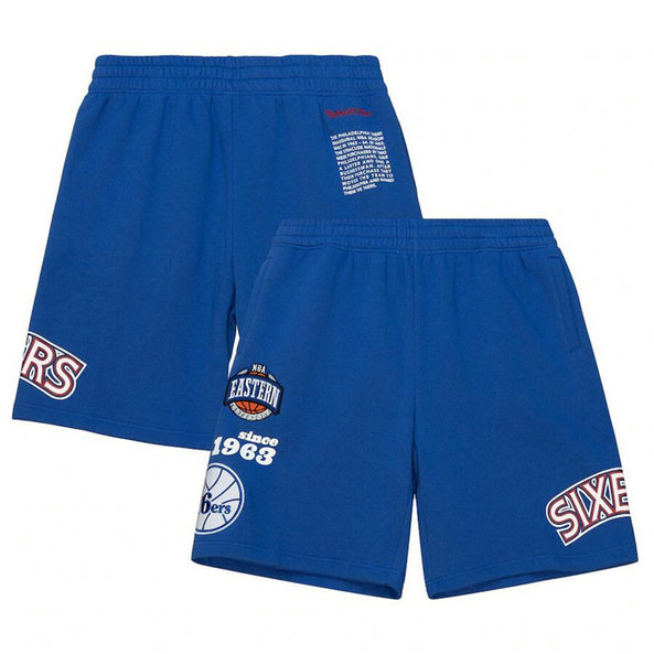 Men's Philadelphia 76ers Pro Royal Shorts 002