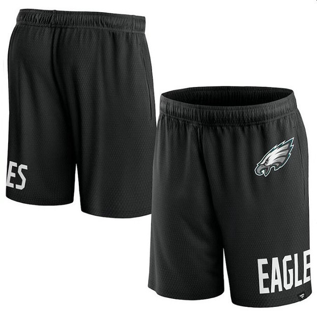 Men's Philadelphia Eagles Black Shorts