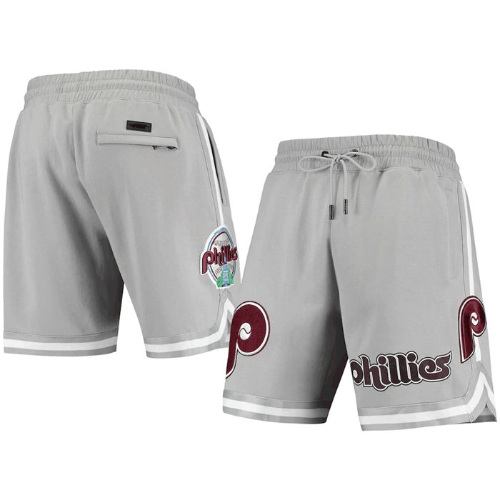 Men's Philadelphia Phillies Grey Shorts