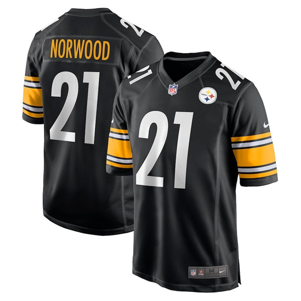 Men's Pittsburgh Steelers #21 Norwood Black Vapor Untouchable Limited Stitched Jersey