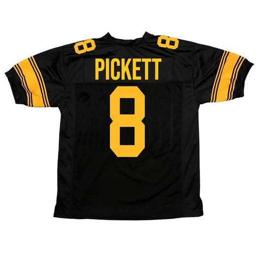 Men's Pittsburgh Steelers #8 Kenny Pickett Black Rush Jersey