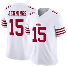 Men's San Francisco 49ers #15 Jauan Jennings 2022 New White Vapor Untouchable Limited Stitched Jersey