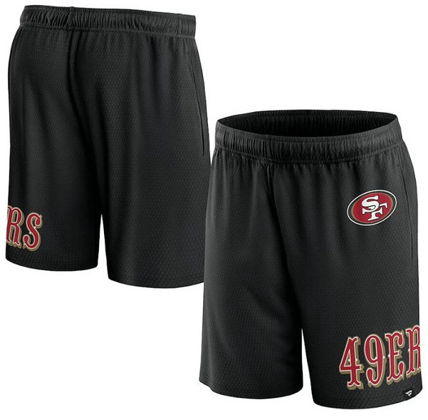 Men's San Francisco 49ers Black Shorts