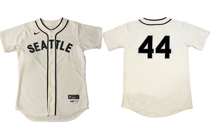 Men's Seattle Steelheads Active Player Custom White Stitched Baseball Jersey