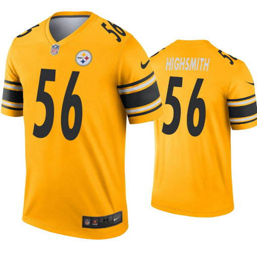 Men's Steelers #56 Highsmith Gold Rush Jersey (1)