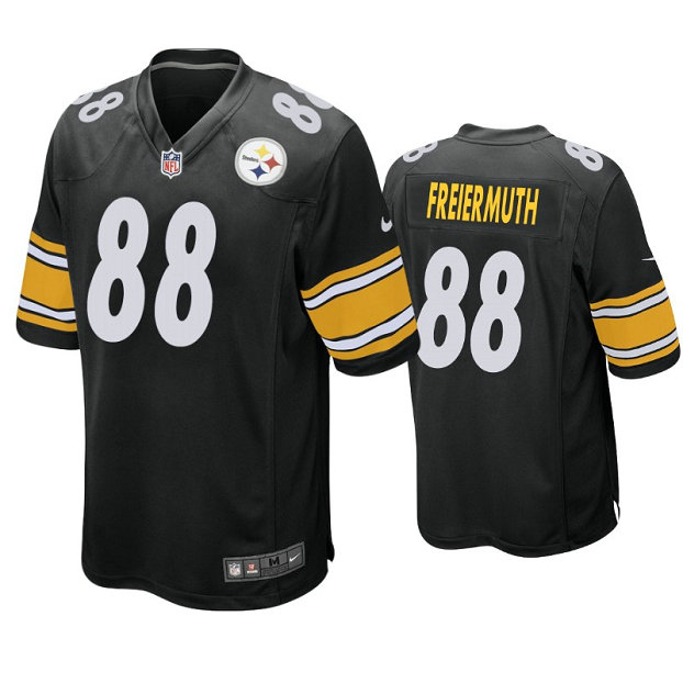 Men's Steelers #88 Pat Freiermuth Black Vapor Limited Jersey
