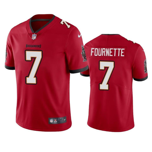 Men's Tampa Bay Buccaneers #7 Leonard Fournette Red Vapor Untouchable Limited Stitched Jersey