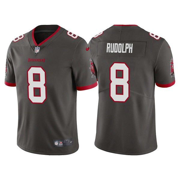 Men's Tampa Bay Buccaneers #8 Kyle Rudolph Grey Vapor Untouchable Limited Stitched Jersey