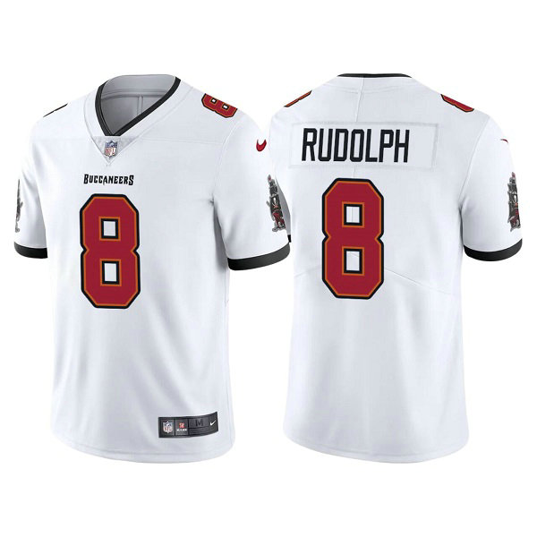 Men's Tampa Bay Buccaneers #8 Kyle Rudolph White Vapor Untouchable Limited Stitched Jersey