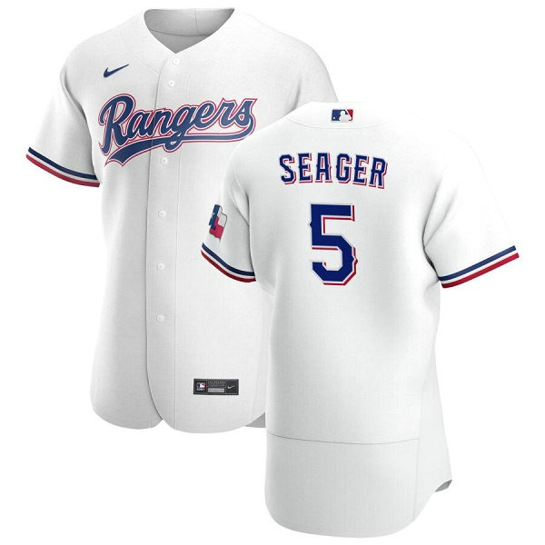 Men's Texas Rangers #5 Corey Seager Flex Base Stitched MLB Jersey