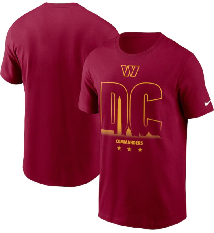 Men's Washington Commanders Nike Burgundy Local T-Shirt