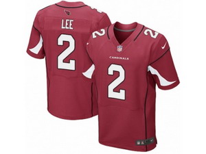Men Nike Arizona Cardinals #2 Andy Lee Elite Red Team Color NFL Jersey