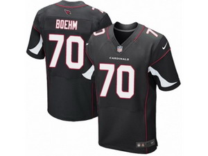 Men Nike Arizona Cardinals #70 Evan Boehm Elite Black Alternate NFL Jersey