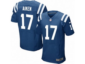 Men Nike Indianapolis Colts #17 Kamar Aiken Elite Royal Blue Team Color NFL Jersey