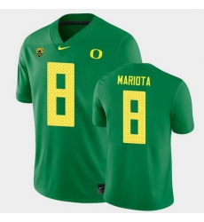 Men Oregon Ducks Marcus Mariota College Football Green Game Jersey