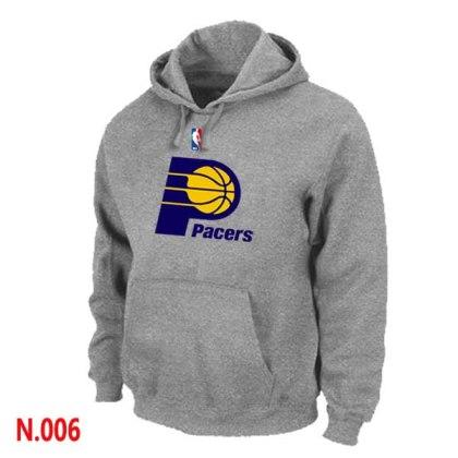 Mens Indiana Pacers L.Grey Pullover Hoodie