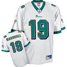 Miami Dolphins #19 Brandon Marshall White Jersey