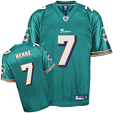 Miami Dolphins #7 Chad Henne green Jersey