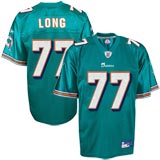Miami Dolphins #77 Jake Long Team Color
