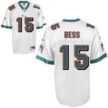 Miami Dolphins BESS 15# White Color Jersey