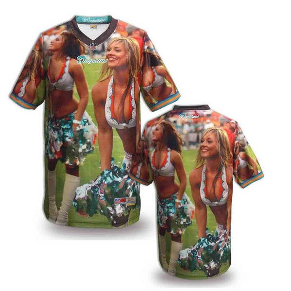 Miami Dolphins Blank Fashion NFL jerseys(2)