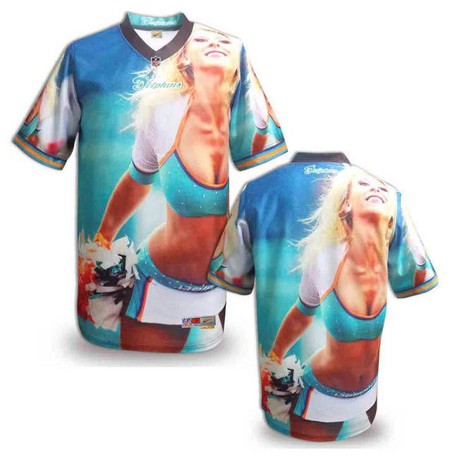 Miami Dolphins Blank Fashion NFL jerseys(4)