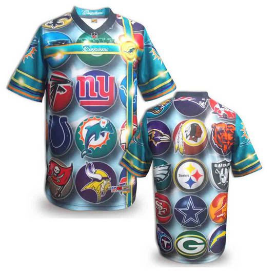 Miami Dolphins Blank Fashion NFL jerseys(6)