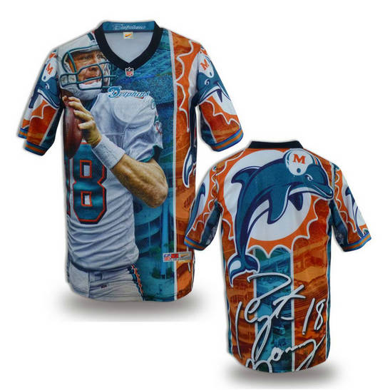 Miami Dolphins Blank Fashion NFL jerseys