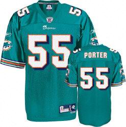 Miami Dolphins Joey Porter 55# Team Color Jersey