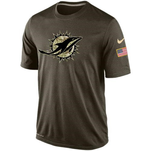 Miami Dolphins Salute To Service Nike Dri-FIT T-Shirt