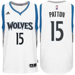 Minnesota Timberwolves #15 Justin Patton Home White New Swingman Stitched NBA Jersey