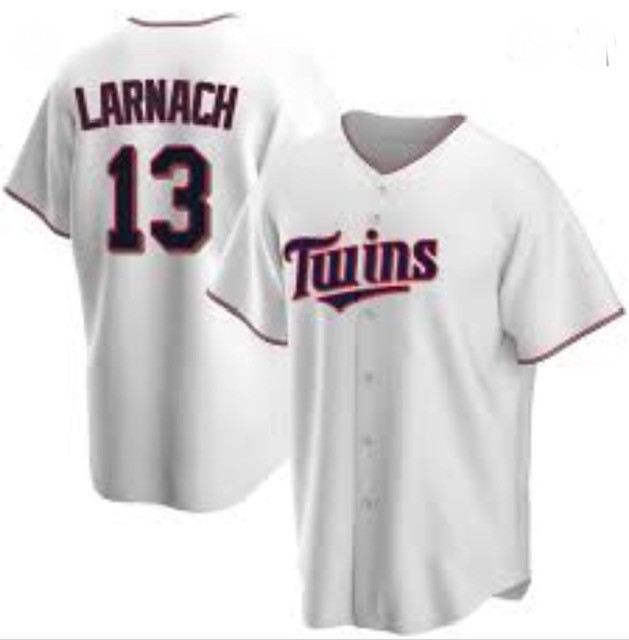 Minnesota Twins #13 Trevor Larnach White Jerseys