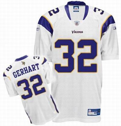 Minnesota Vikings #32 TOBY GERHART Jersey White