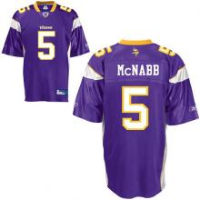 Minnesota Vikings 5# McNABB Purple Color Jersey