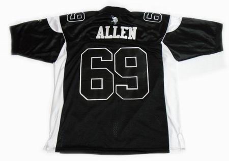 Minnesota Vikings 69# Jared Allen color black