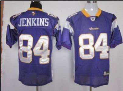 Minnesota Vikings 84# jenkins purple jerseys